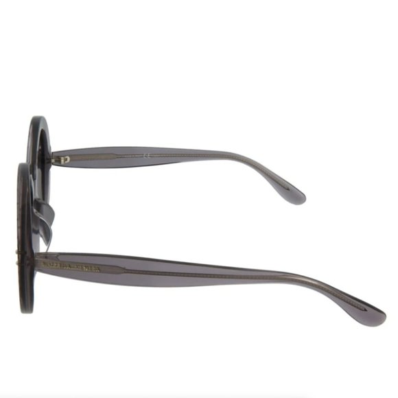 Bottega Veneta Women\'s Grey Round Sunglasses!